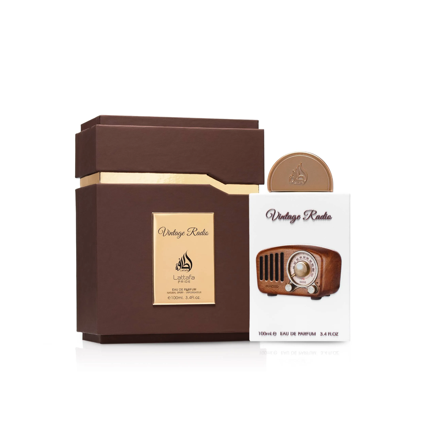 Vintage Radio by Lattafa for Unisex 3.4 Oz EDP Spray 100ml