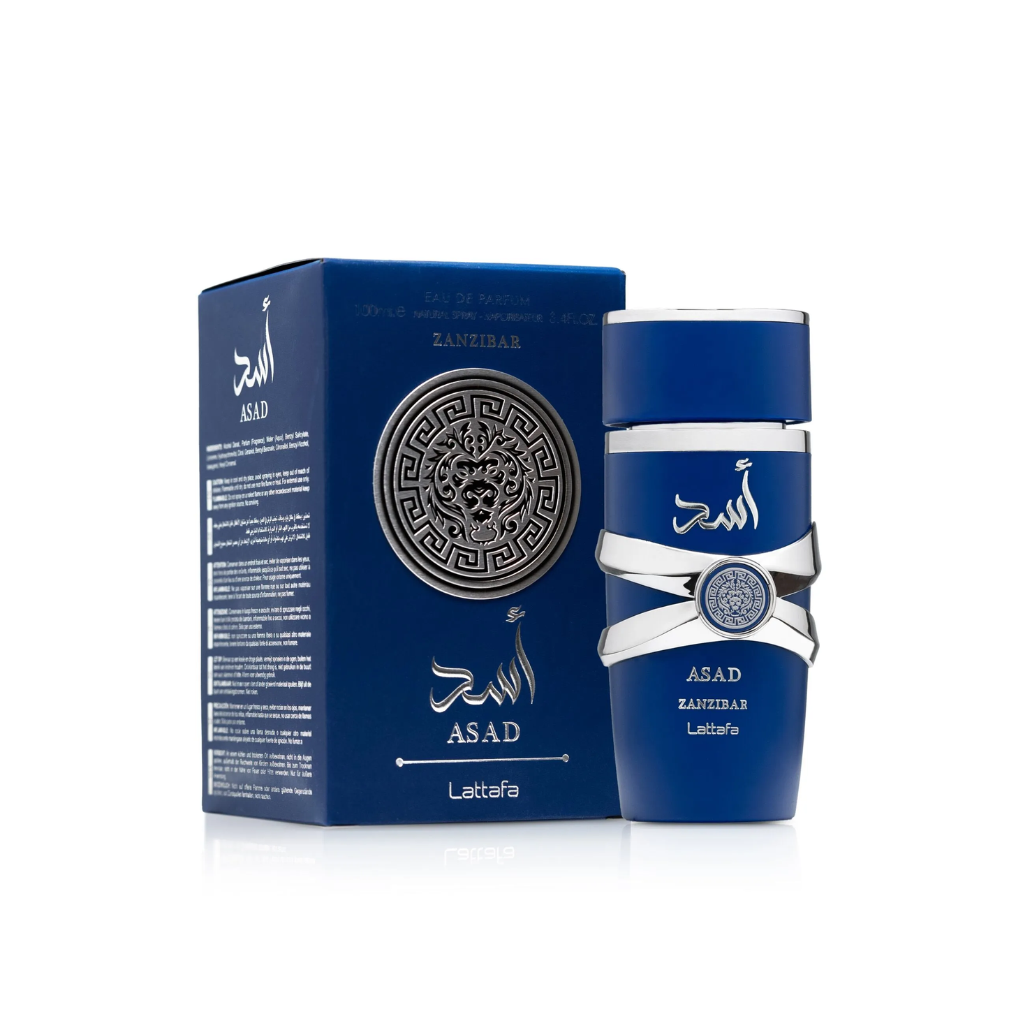 Lattafa Asad Zanzibar Fresh Spicy Vanilla Coconut Eau De Parfum 100ml