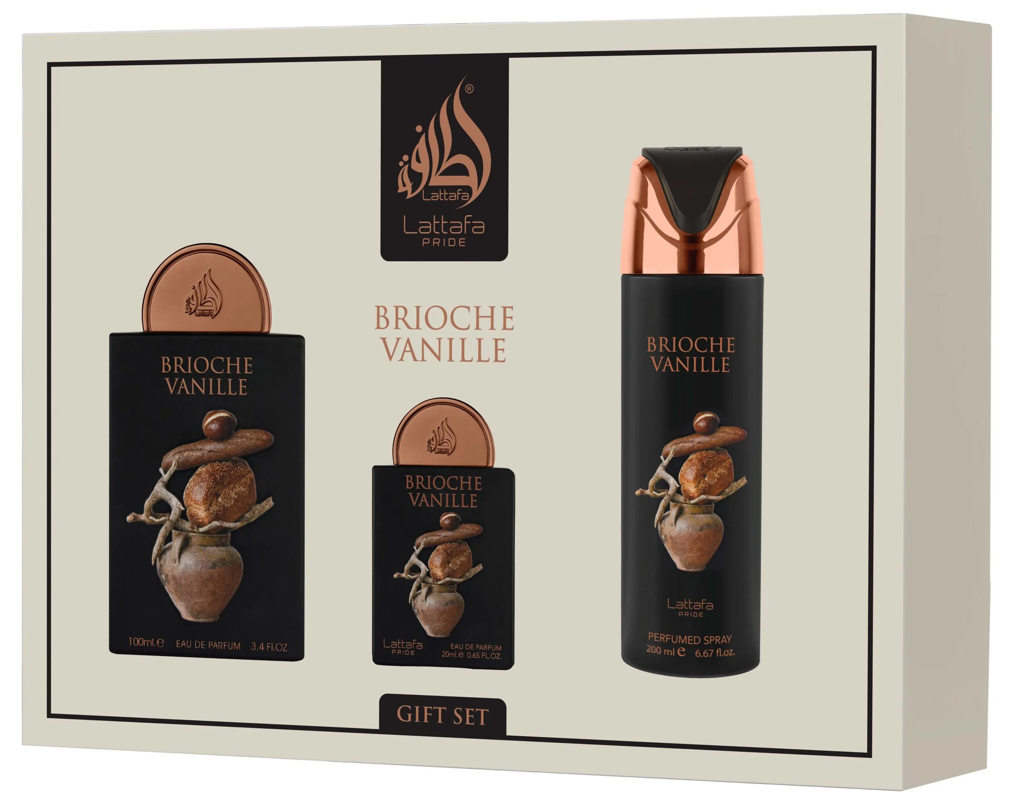Giftset - Brioche Vanille - 3pcs