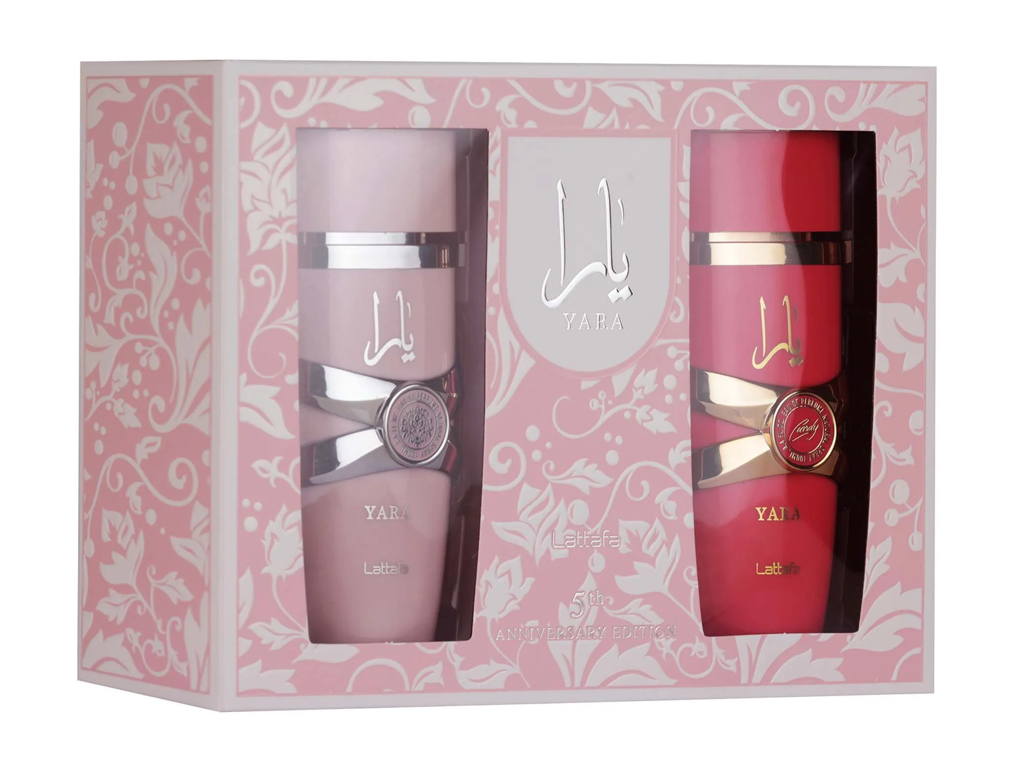 Gift Set Yara 5th Anniversary Edt - 2Pc