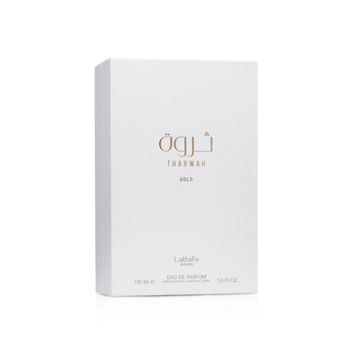 Lattafa Perfumes Tharwah Gold Eau De Parfum Spray 100ml