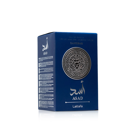 Lattafa Asad Zanzibar Fresh Spicy Vanilla Coconut Eau De Parfum 100ml