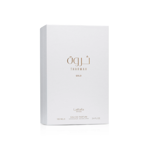 Lattafa Perfumes Tharwah Gold Eau De Parfum Spray 100ml