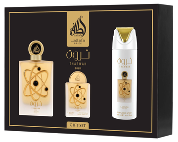 Giftset - Tharwah Gold - 3pcs