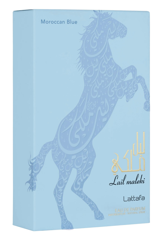 Lattafa Lail Maleki Moroccan Blue Eau De Parfum Spray 100ml