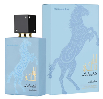 Lattafa Lail Maleki Moroccan Blue Eau De Parfum Spray 100ml