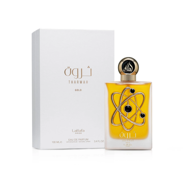 Lattafa Perfumes Tharwah Gold Eau De Parfum Spray 100ml