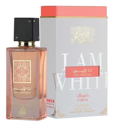 Lattafa Ana Abiyedh Coral Eau De Parfum Spray 60 ml